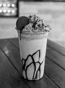 Oreo milkshake