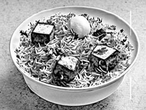 Paneer Tikka Biryani