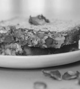 Rose & Pistachio Tea Cake Slice