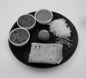 Lunch Dish With Sweet