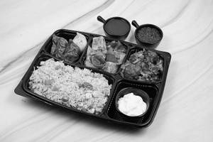 Chinese Platter With Fried Rice