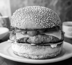 Spicy Hot Chicken Burger