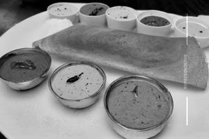 Palak Plain Dosa