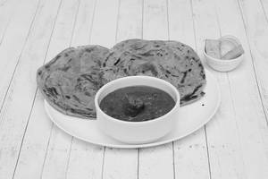 Soya Chap & Lachha Paratha (half) 1 Pc