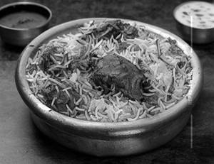 Mutton Hydrabadi Biryani 
