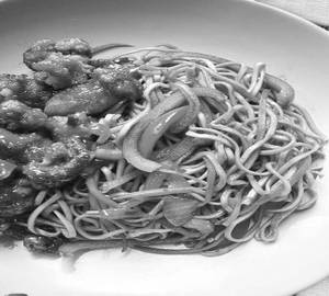 Chicken Chili Schezwan Noodle