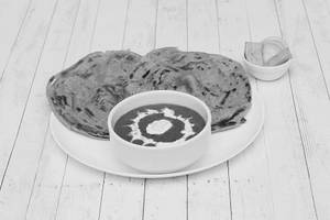Dal Makhni & Lachha Paratha (full) 2 Pcs