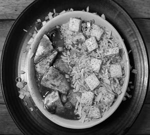 Paneer Fried Rice With Dry Chili Paneer (4 Pieces)bowl