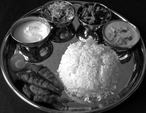 Fish curry meals