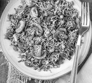 Mushroom fried rice