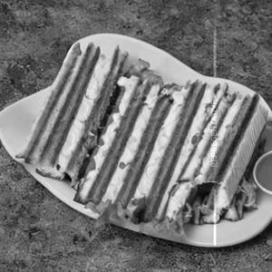 Vegetable Cheese Sandwich 