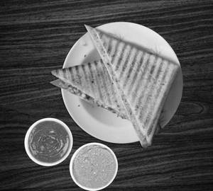 Veg Grilled Sandwich With Cheese