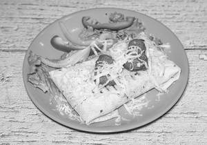 Chicke Cheese Nuggets Wrap