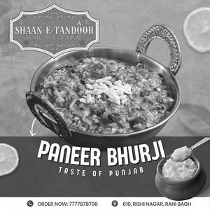 Paneer Bhurji (desi Ghee)