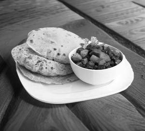 Plain Roti & Sabji Combo
