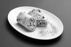 Special Chicken Egg Roll Kuboos Shawarma