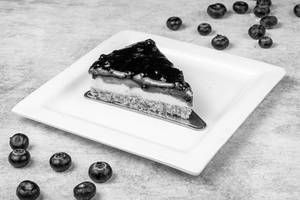 Baked Blueberry Cheesecake