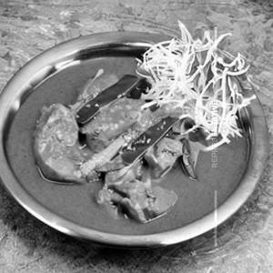 Pork in Red Thai Curry