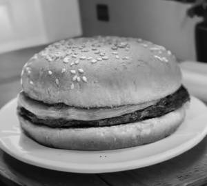 Aalu tikki burger