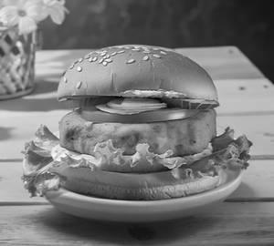 Peri peri chicken burger