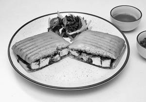 Cottage Cheese Panini Sandwich