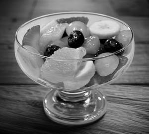 Fruit salad only fruits
