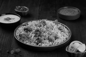 Mushroom Handi Biryani