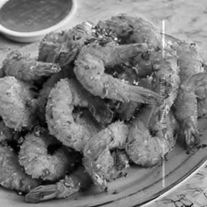 Golden Fried Prawns