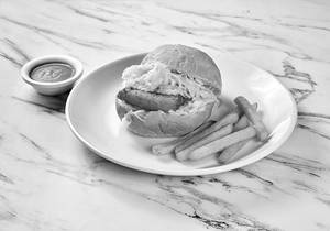 Paneer Burger With Fries