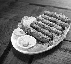 Chicken seekh kebab