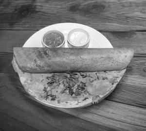 Ghee Onion Podi Dosa