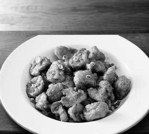 Chicken with mushroom    [dry]     [8 pieces]
