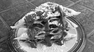 Black & White Sandwich Waffle 1Piece