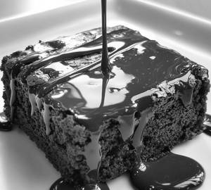 Brownie With Hot Chocolate