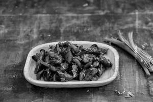 Mushroom Pepper Fry