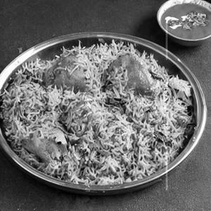 Veg Hyderabadi Dum Briyani