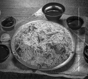 Plain briyani