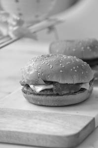 Aloo tikki burger 