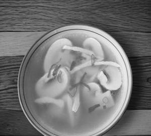 Chicken mushroom soup chow