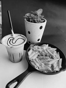 1 Mix Sauce Pasta + 1 Cold Coffee