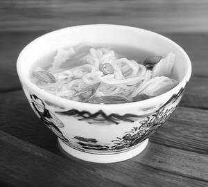 Egg soup chow