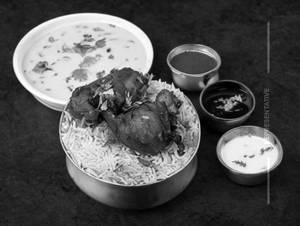 Fry Piece Chicken Biryani[Bone]