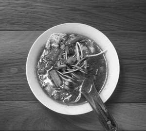 Manchow soup   [chicken]