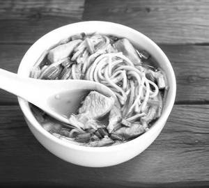 Chicken soup chow