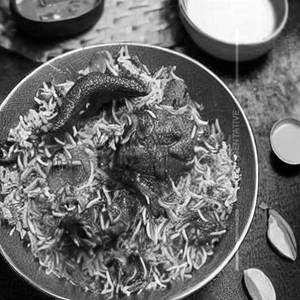 String Hopper (Idiyappam) Mutton Biryani