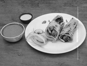 Chicken Malai Tikka Roll