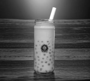 Strawberry Popping Boba Shake