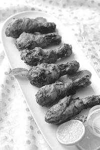 Chicken Kabab With Bone Oil Fry [6 Pc]