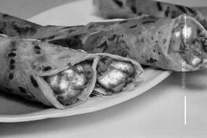 Paneer Tikka Egg Roll