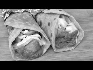 Barbeque Paneer Wrap Veg